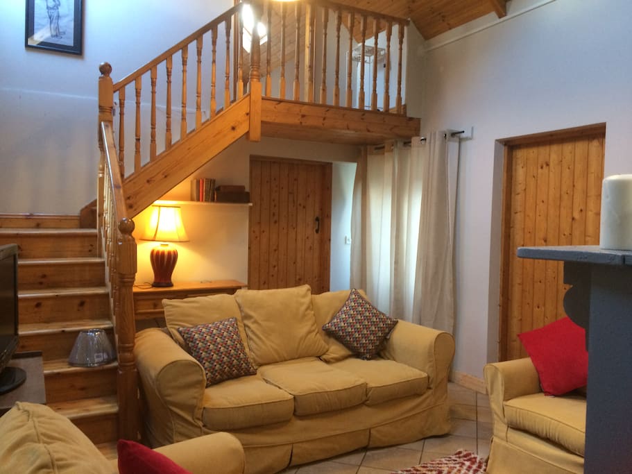 Double Height Living Area
