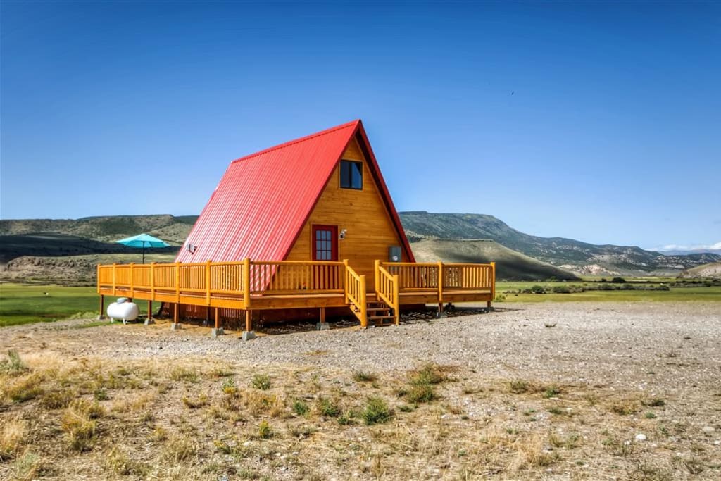 Lovely 1BR A-Frame Antimony Cabin - Cabins for Rent in ...