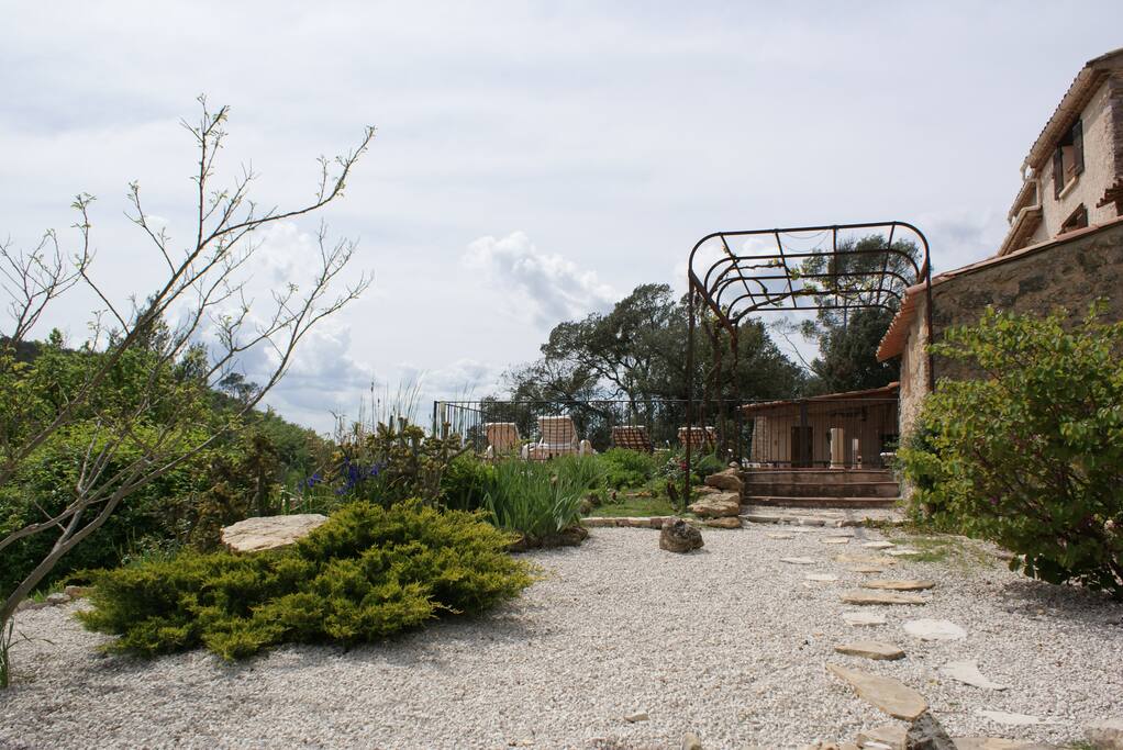 Vue à l'arrivée
