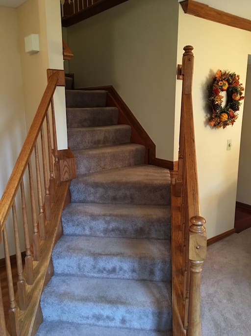 Front Entry Way Staircase