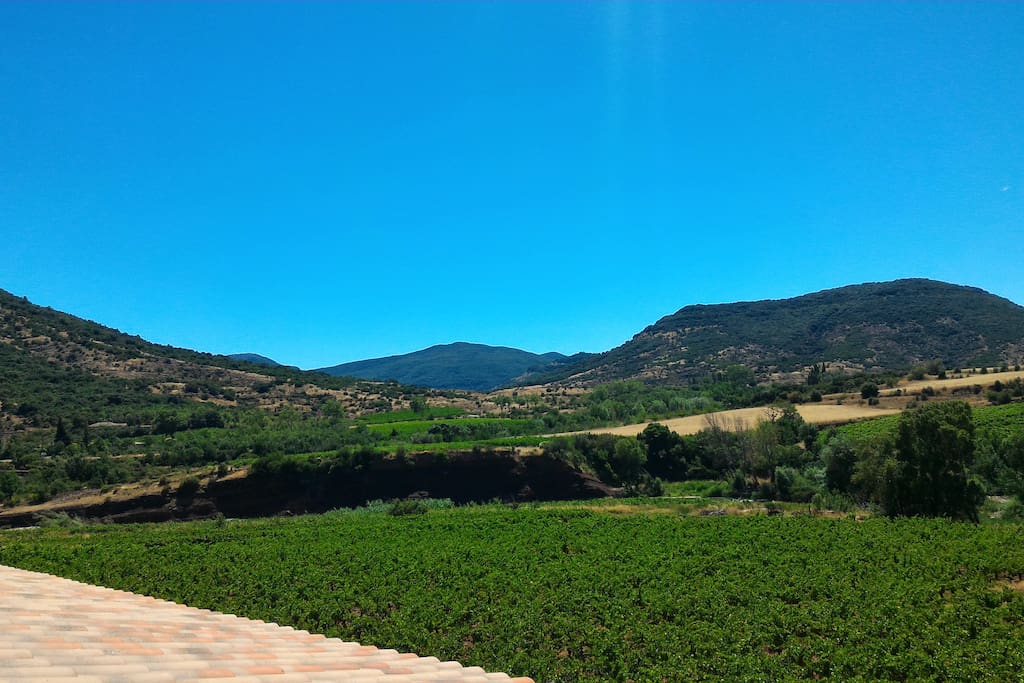 vue de la grande terrasse