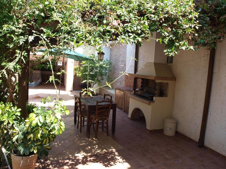 BBQ area