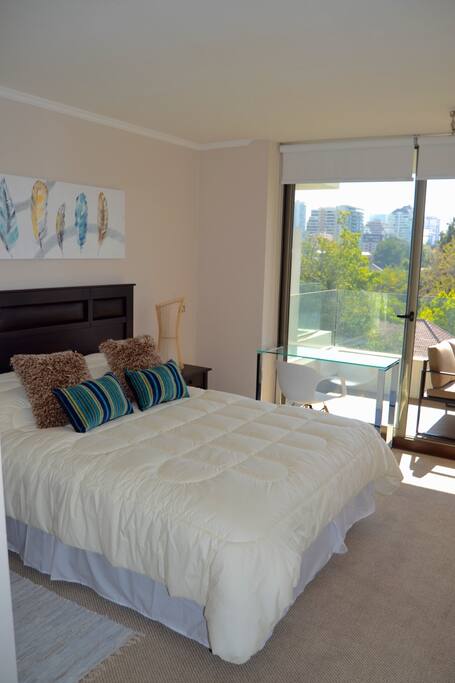 Dormitorio principal con la mejor vista