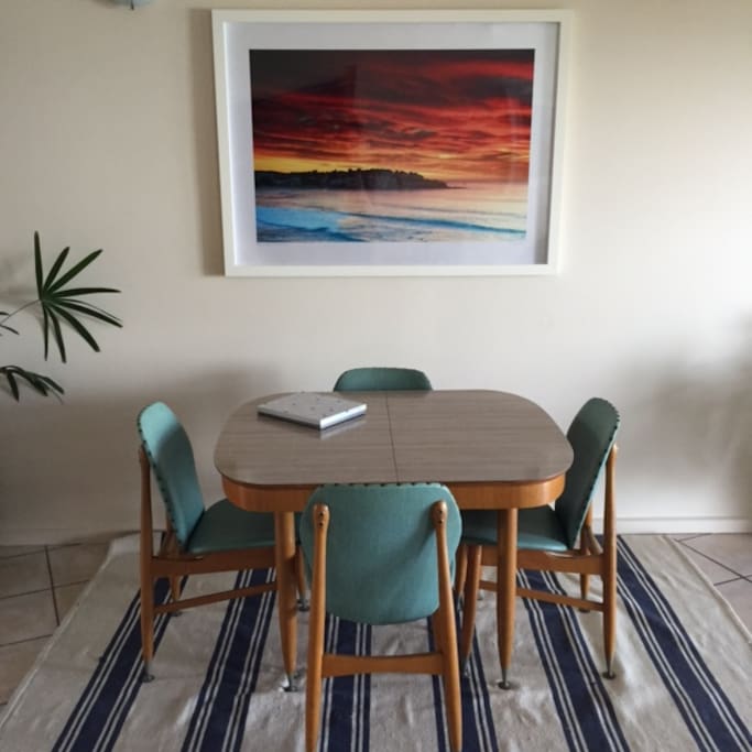 Open plan dining area