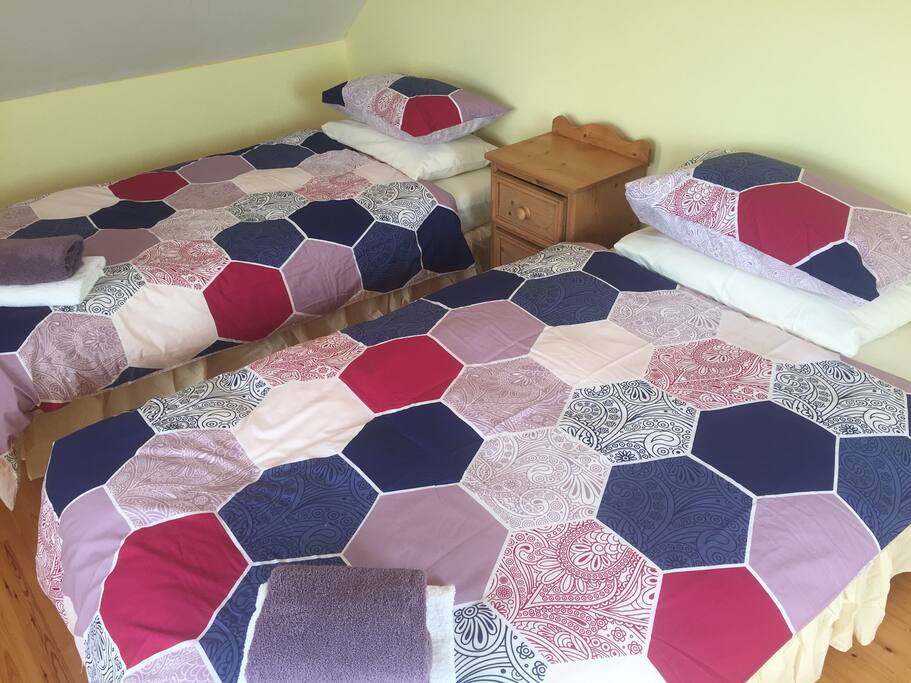 Twin room ideal for kids