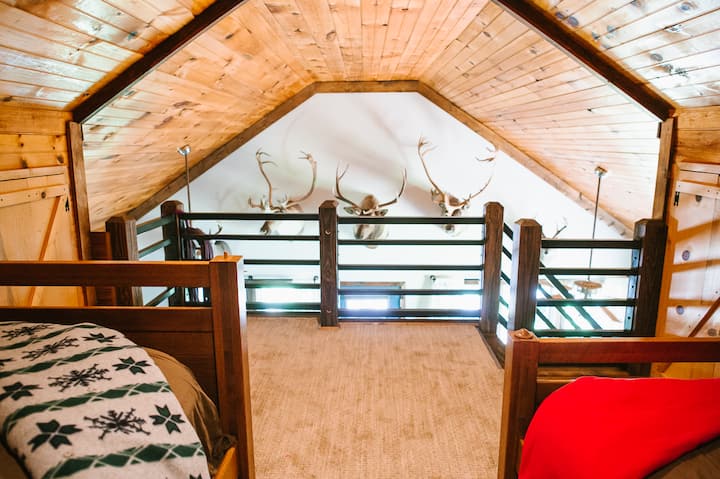 Roshani ya juu- vitanda pacha 2 