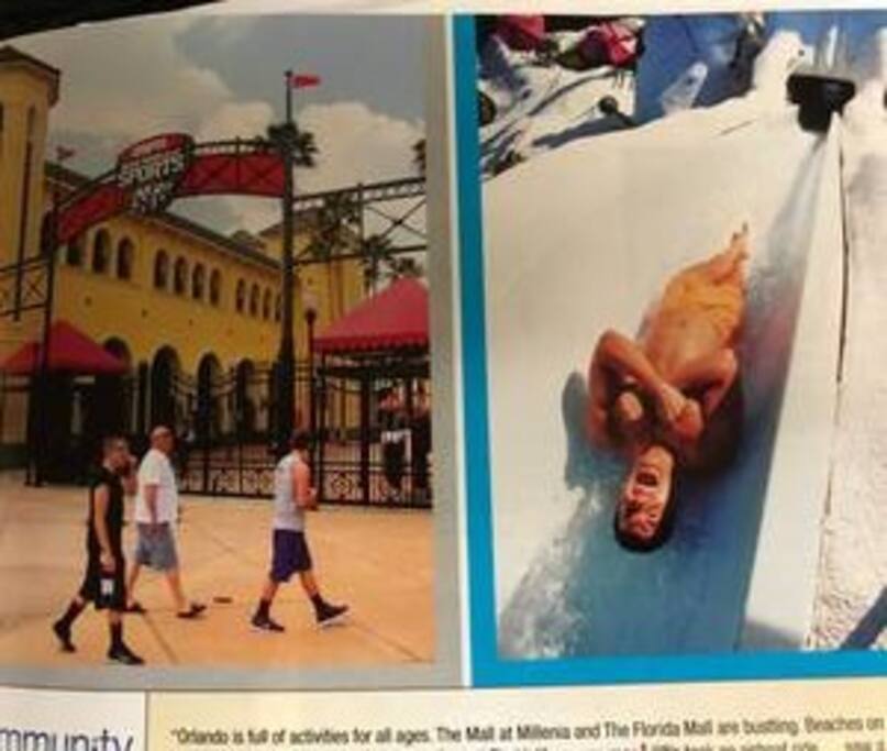 Waterslide at Aquatica