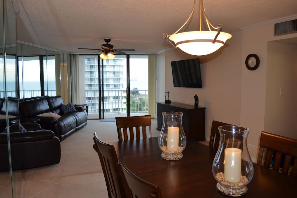Living Room and Dining Area