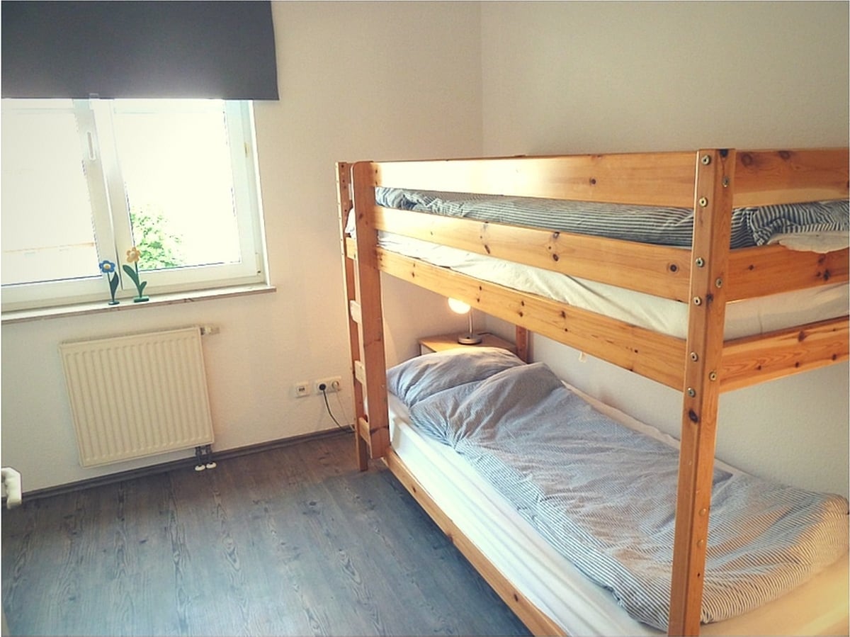 Chumba cha kulala cha 2 na kitanda cha ghorofa mbili