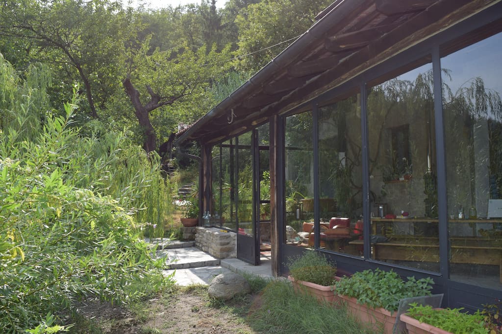 La veranda.