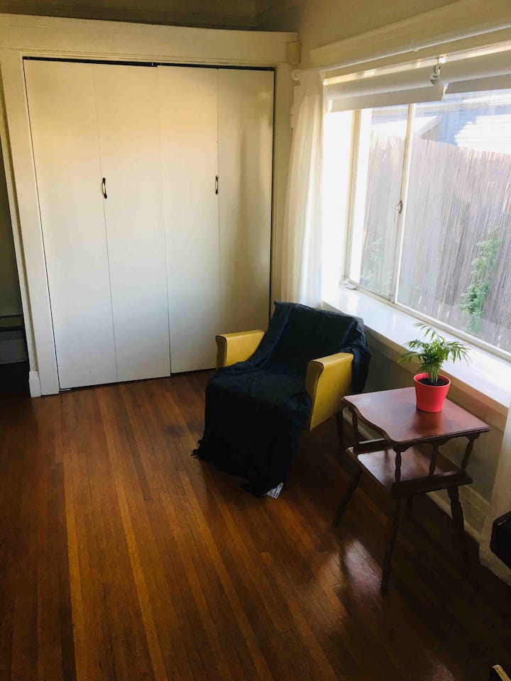 Sala de estar en el dormitorio