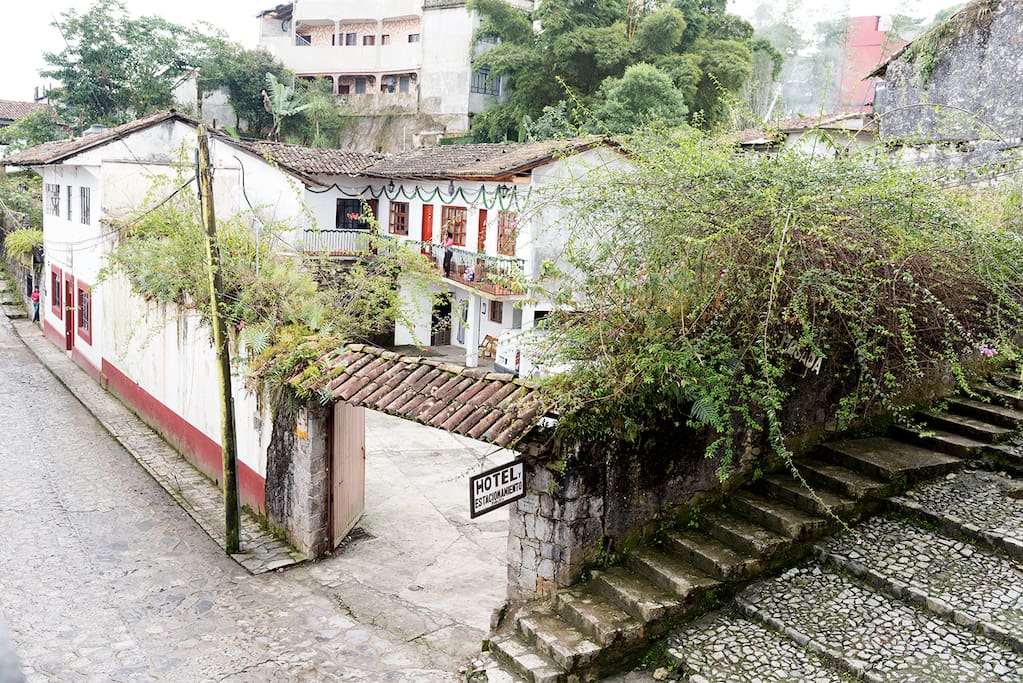 Fachada de la Posada