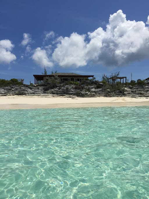 View from your private beach