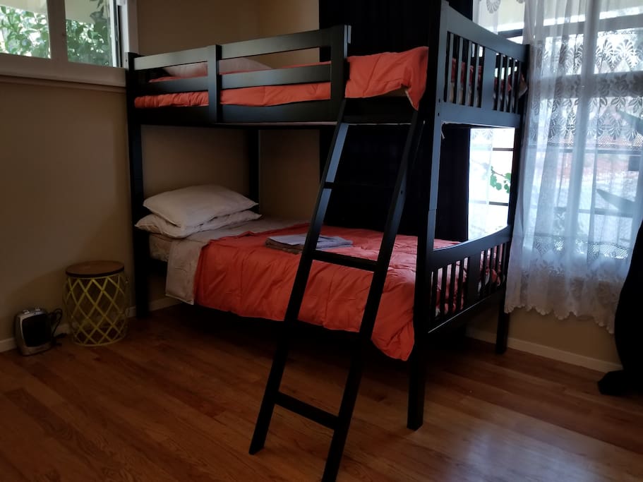 Bunk bed in this room