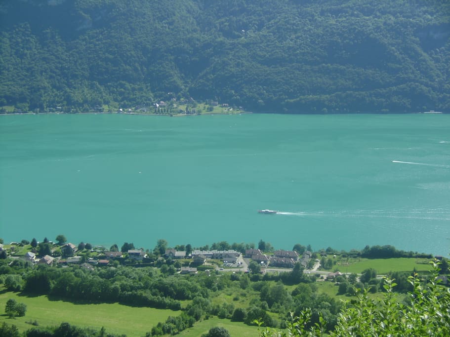 vue prise en parapente