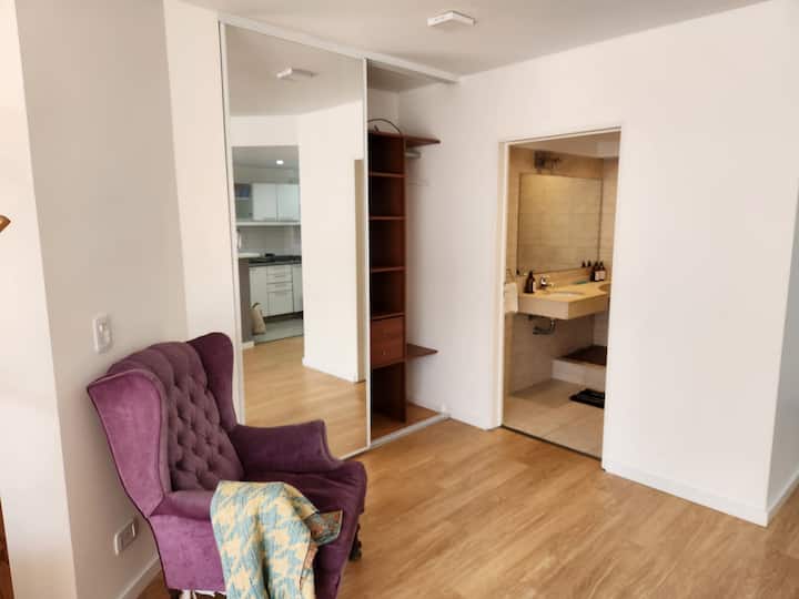 Departamento monoambiente en Av. Libertador, en Belgrano