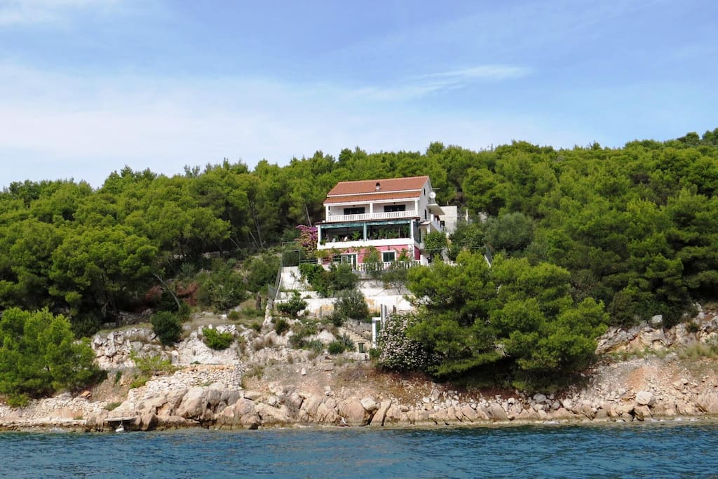 House from sea