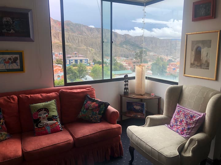 ZONA SUR safe & cozy 2 room apartment with garage. Apartments for