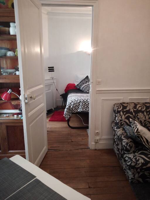bed room and personal living room