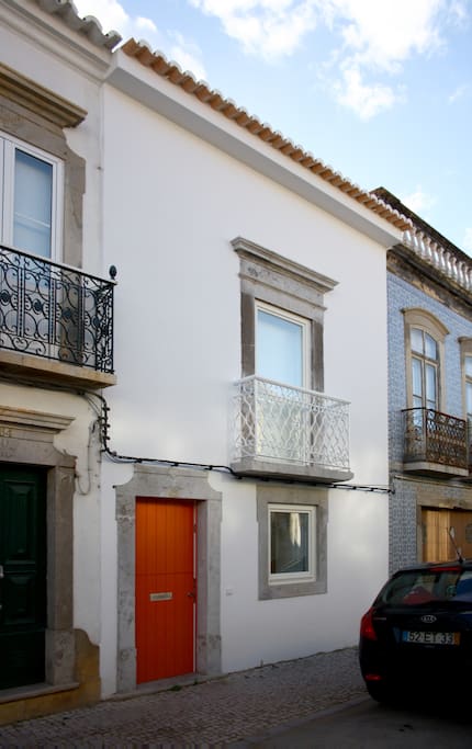 A renovated traditional townhouse in a nice street