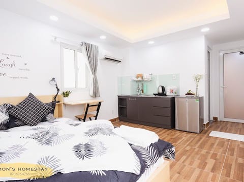 10 mins to connect to dist.1. Cozy & cheap price!