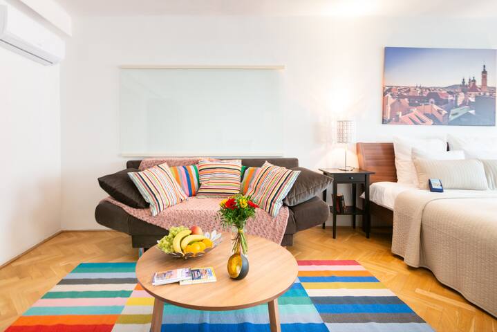Charming and Spacious Old Town Apartment