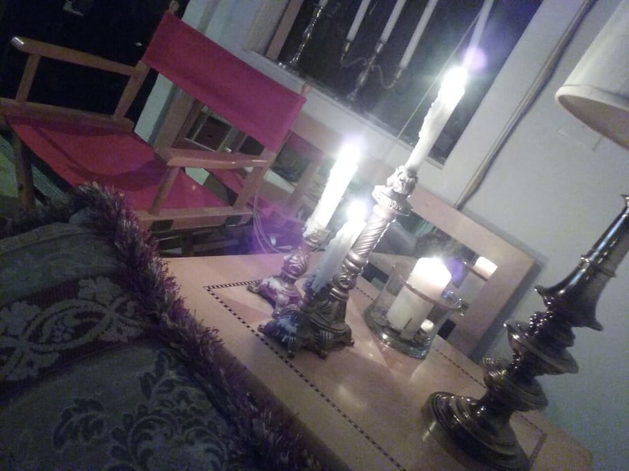 Candlelight is always nice