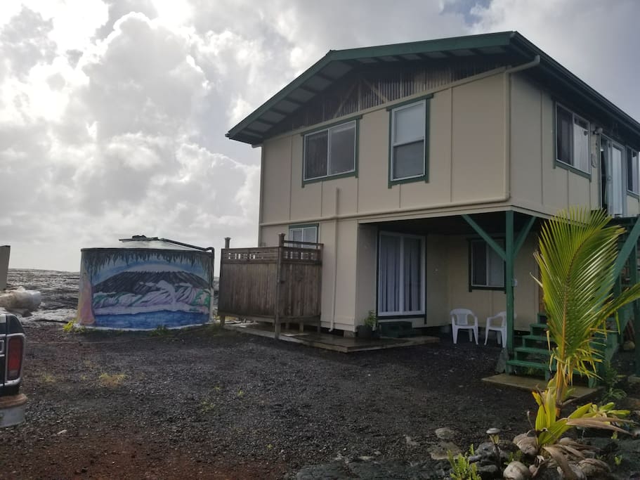 front view of house.
