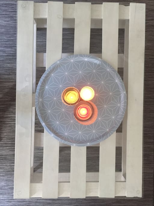 Petite touche de décoration