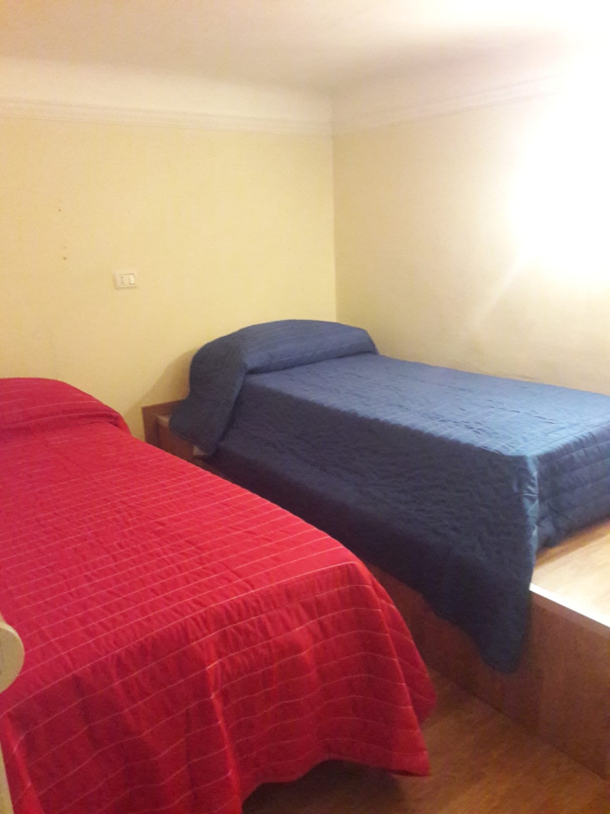 阁楼卧室配备两张床