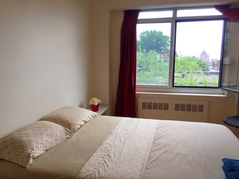Sneak peek of the breathtaking view from the bedroom
