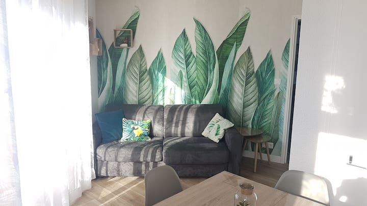 Beau T2 Lumineux, Mer à 20 Mètres, Wifi, Piscine - Pyrénées-Orientales