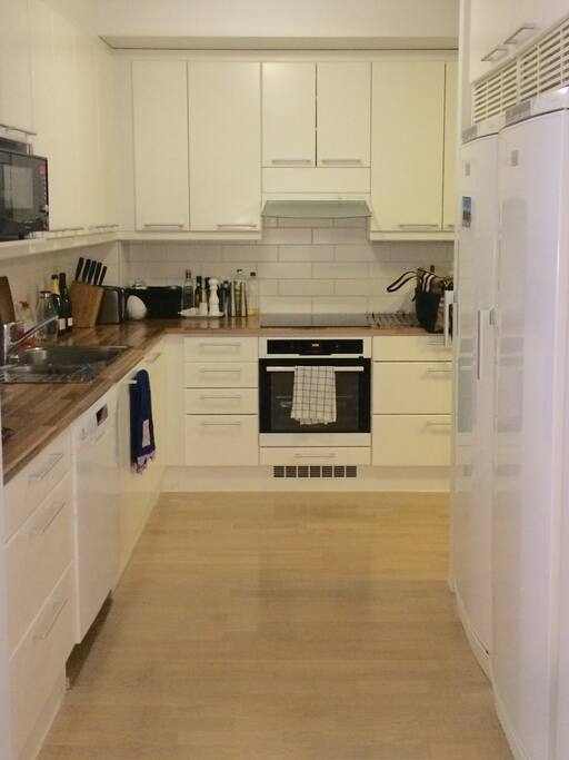 Fully equipped kitchen