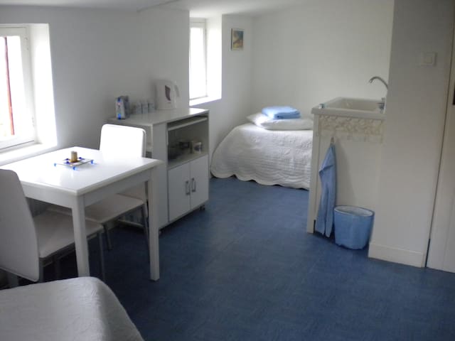 Spacious single room, own entrance, breakfast inc.