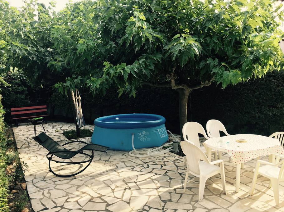 Terrasse côté Sud