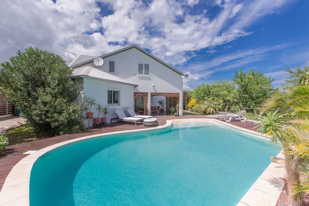 piscine chauffée l'hiver