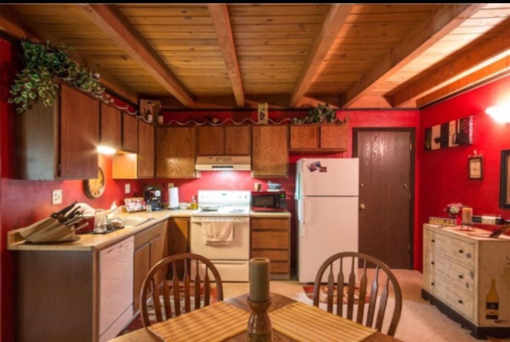 Kitchen and dining room table