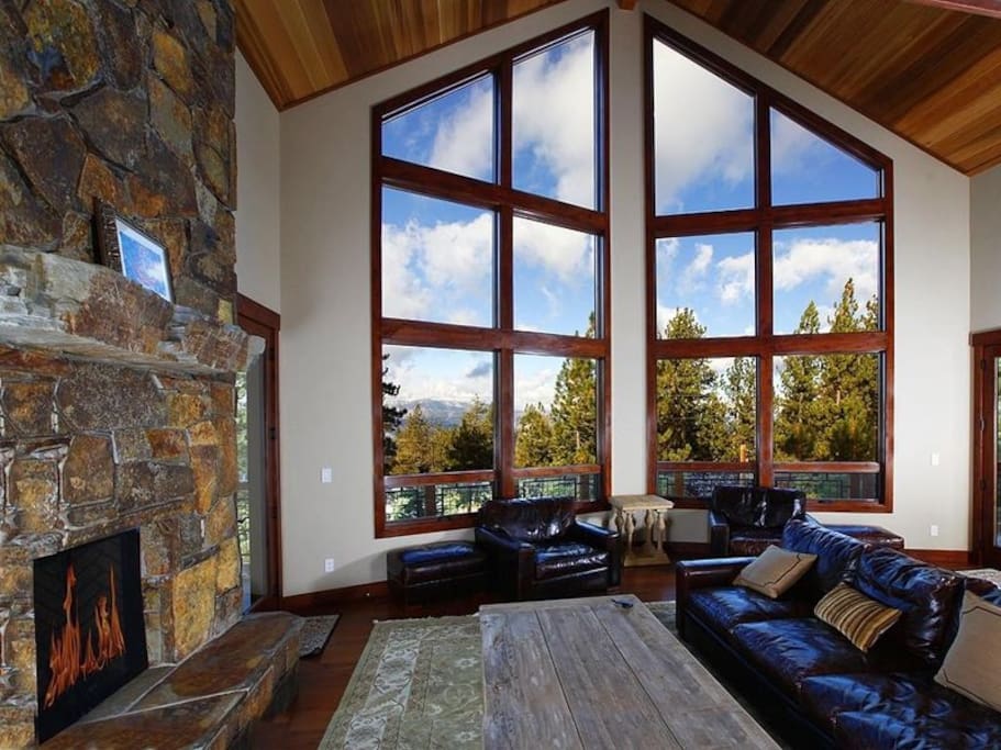 The View with Fireplace and Comfort