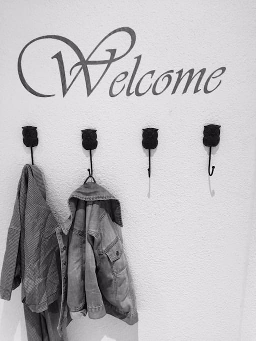 Welcome to our beautiful guest room!