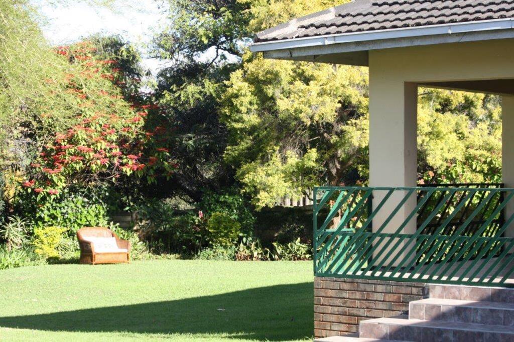 Guests have access to tranquil garden