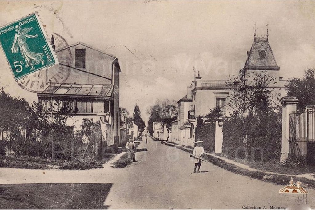D'hier à aujourd'hui la villa "PARIS" traverse les siècles...