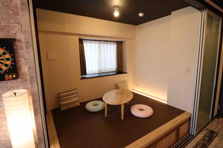 駐車場無料!歩いて「上乃裏通り」の美味しいお店へ・お部屋の「和室」でごゆっくり - 熊本市