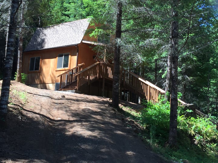 Wolf cabin. Oakridge, Oregon.