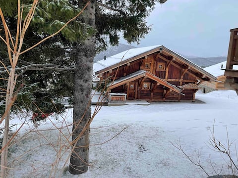 Chalet Marthe slopes 300m class 5* lake view