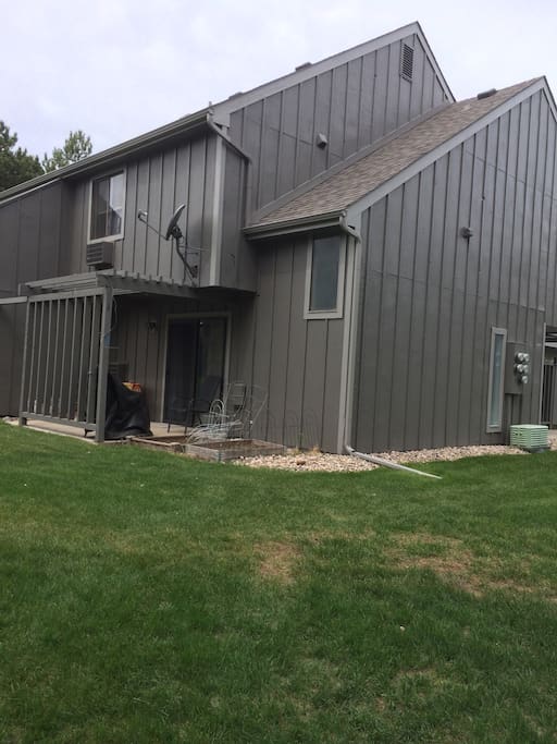 View of my back patio