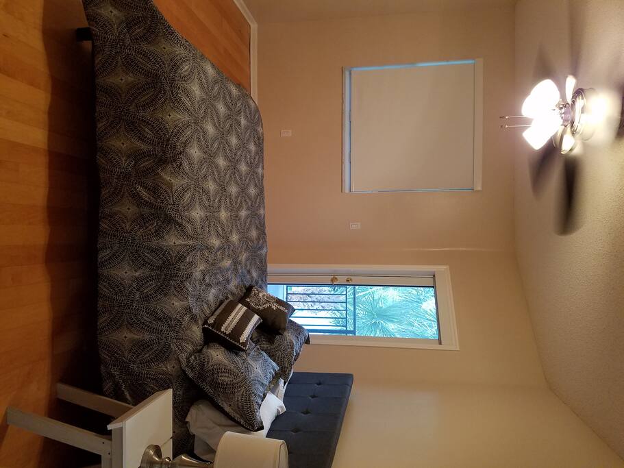 Room #1 with entrance to balcony