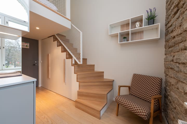 New cosy loft in Rorermann Quarter