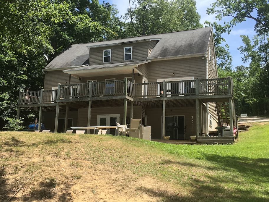 the whole bottom floor is yours