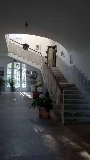 Ingresso della villa