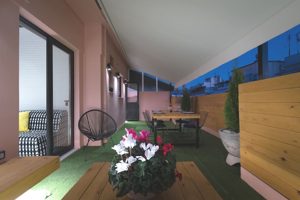 front balcony